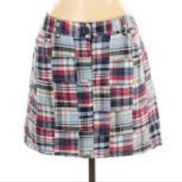 Ann Taylor Dresses & Skirts - Ann Taylor Loft Plaid Patchwork Mini Skirt